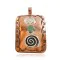 Handmade Certified Authentic Navajo Pure .925 Sterling Silver and Copper Natural Turquoise Pendant Native American Necklace 16987-1