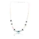 Certified Authentic Navajo .925 Sterling Silver Graduated Melon Shell and Turquoise Heishi Native American Necklace 371001641608 Certified Authentic Navajo .925 Sterling Silver Graduated Melon Shell and Turquoise Heishi Native American Necklace 371001641608