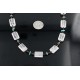 Certified Authentic Navajo .925 Sterling Silver Natural  Turquoise Quartz Native American Necklace 371029586911