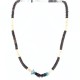 $230 Handmade Certified Authentic Navajo .925 Sterling Silver Heishi and Spiny Disk Onyx Turquoise Native American Necklace 390765186842 $230 Handmade Certified Authentic Navajo .925 Sterling Silver Heishi and Spiny Disk Onyx Turquoise Native American Necklace 390765186842