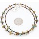 Certified Authentic Navajo .925 Sterling Silver Turquoise Native American Necklace 15883-1