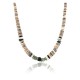 $240 Handmade Certified Authentic Navajo .925 Sterling Silver Graduated Heishi Turquoise Native American Necklace 390771299769 $240 Handmade Certified Authentic Navajo .925 Sterling Silver Graduated Heishi Turquoise Native American Necklace 390771299769