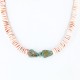 $240 Handmade Certified Authentic Navajo .925 Sterling Silver Graduated Melon Shell and Turquoise Native American Necklace 390760953445 $240 Handmade Certified Authentic Navajo .925 Sterling Silver Graduated Melon Shell and Turquoise Native American Necklace 390760953445