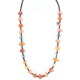 Certified Authentic Navajo .925 Sterling Silver Natural Turquoise Carnelian Native American Necklace 15888-3 Certified Authentic Navajo .925 Sterling Silver Natural Turquoise Carnelian Native American Necklace 15888-3