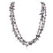3 Strand Certified Authentic Navajo .925 Sterling Silver Natural Turquoise Amethyst Native American Necklace 25268-1