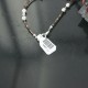 Large Certified Authentic 2 Strand Navajo .925 Sterling Silver Multicolor Stones Native American Necklace 15501-6