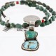Handmade Certified Authentic Navajo .925 Sterling Silver and Turquoise Native American Necklace 370999851309