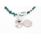 Vintage Style OLD Buffalo Nickel Certified Authentic Navajo .925 Sterling Silver Turquoise Native American Necklace 390832582382