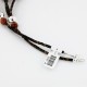 $470 Certified Authentic 3 Strand Navajo .925 Sterling Silver Turquoise and Gold Stone Native American Necklace 15761-2 $470 Certified Authentic 3 Strand Navajo .925 Sterling Silver Turquoise and Gold Stone Native American Necklace 15761-2