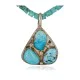 Handmade Navajo Sterling Silver Natural Turquoise Necklace NB151217234234 Handmade Navajo Sterling Silver Natural Turquoise Necklace NB151217234234