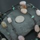 $480 Certified Authentic 3 Strand Navajo .925 Sterling Silver Turquoise and Carnelian Native American Necklace 750106-62 $480 Certified Authentic 3 Strand Navajo .925 Sterling Silver Turquoise and Carnelian Native American Necklace 750106-62