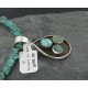 Handmade Certified Authentic Navajo .925 Sterling Silver and Turquoise Native American Necklace 370922325029