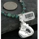 Handmade Certified Authentic Navajo .925 Sterling Silver and Turquoise Native American Necklace 370967599430