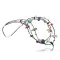 $500 Carved Fetish Certified Authentic 3 Strand Navajo .925 Sterling Silver MultiColor Stones and Turquoise Native American Necklace 370920454832