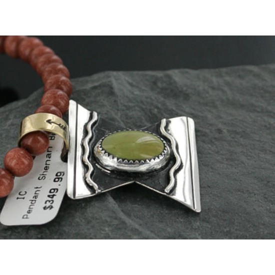 $550 .925 Sterling Silver and 12kt Gold Filled Handmade Certified Authentic Navajo Natural Turquoise Native American Necklace 390725767993 $550 .925 Sterling Silver and 12kt Gold Filled Handmade Certified Authentic Navajo Natural Turquoise Native American Necklace 390725767993