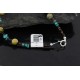 Certified Authentic Navajo .925 Sterling Silver Natural Turquoise Jasper Native American Bracelet 390744453205