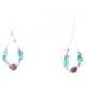 Certified Authentic Navajo .925 Sterling Silver Hooks Natural Turquoise Agate Native American Earrings 371047650254 Certified Authentic Navajo .925 Sterling Silver Hooks Natural Turquoise Agate Native American Earrings 371047650254