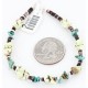 Certified Authentic Navajo .925 Sterling Silver Turquoise and Gaspeite Native American Bracelet 390817668585