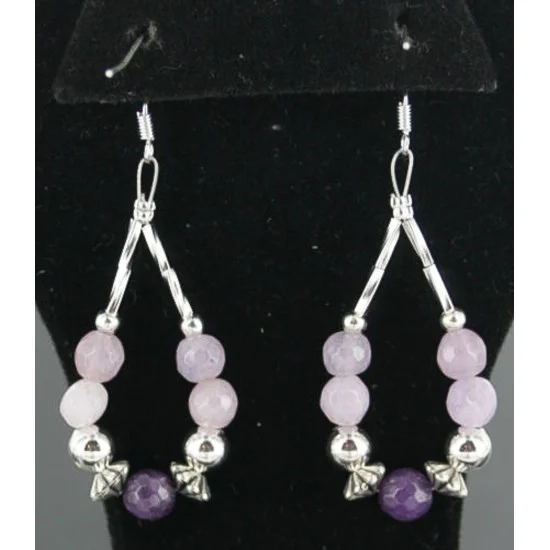 Certified Authentic Navajo .925 Sterling Silver Hooks Natural Pink Quartz and Sugilite Native American Earrings 390728583087 Certified Authentic Navajo .925 Sterling Silver Hooks Natural Pink Quartz and Sugilite Native American Earrings 390728583087