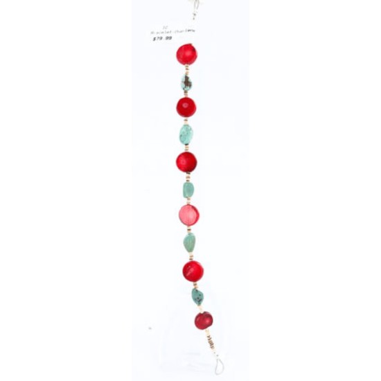 Certified Authentic Navajo .925 Sterling Silver Turquoise CORAL Native American Bracelet 371014193592 Certified Authentic Navajo .925 Sterling Silver Turquoise CORAL Native American Bracelet 371014193592