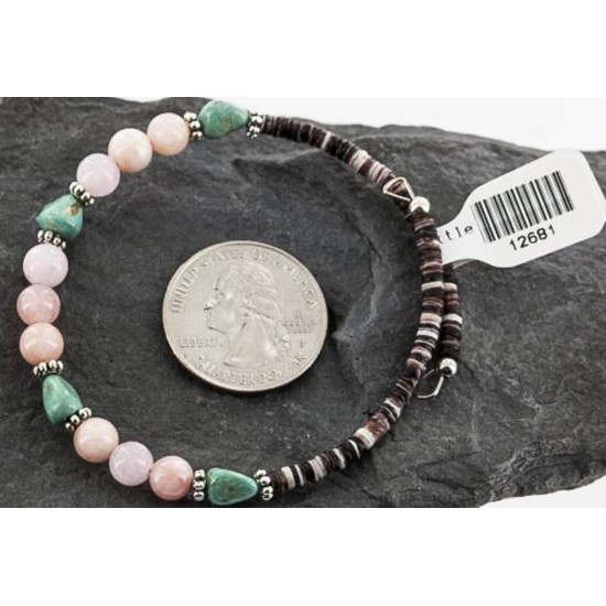 Certified Authentic Navajo Turquoise and QUARTZ Native American WRAP Bracelet 1 371097466571 Certified Authentic Navajo Turquoise and QUARTZ Native American WRAP Bracelet 1 371097466571