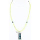 .925 SILVER Handmade Certified Authentic Navajo Turquoise Native American Necklace 390783971748