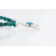 .925 SILVER Handmade Certified Authentic Navajo Turquoise Native American Necklace 390792605841