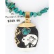 .925 Sterling Silver and 12kt Gold Filled Handmade Bear Certified Authentic Navajo Turquoise Native American Necklace 371034847371 .925 Sterling Silver and 12kt Gold Filled Handmade Bear Certified Authentic Navajo Turquoise Native American Necklace 371034847371