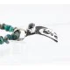 .925 Sterling Silver and 12kt Gold Filled Handmade Bear Certified Authentic Navajo Turquoise Native American Necklace 371060618375 .925 Sterling Silver and 12kt Gold Filled Handmade Bear Certified Authentic Navajo Turquoise Native American Necklace 371060618375