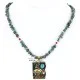 .925 Sterling Silver and 12kt Gold Filled Handmade Bear Certified Authentic Navajo Turquoise Native American Necklace 390824418376 .925 Sterling Silver and 12kt Gold Filled Handmade Bear Certified Authentic Navajo Turquoise Native American Necklace 390824418376