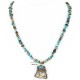 .925 Sterling Silver and 12kt Gold Filled Handmade Bear Certified Authentic Navajo Turquoise Native American Necklace 390839587498 .925 Sterling Silver and 12kt Gold Filled Handmade Bear Certified Authentic Navajo Turquoise Native American Necklace 390839587498