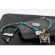 .925 Sterling Silver and 12kt Gold Filled Handmade Bear Claw Certified Authentic Navajo Turquoise Native American Necklace 370986796639 .925 Sterling Silver and 12kt Gold Filled Handmade Bear Claw Certified Authentic Navajo Turquoise Native American Necklace 370986796639