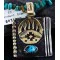 .925 Sterling Silver and 12kt Gold Filled Handmade Bear Claw Certified Authentic Navajo Turquoise Native American Necklace 370986796639