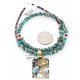 .925 Sterling Silver and 12kt Gold Filled Handmade Certified Authentic Chief Head Navajo Turquoise Native American Necklace 371058158231 .925 Sterling Silver and 12kt Gold Filled Handmade Certified Authentic Chief Head Navajo Turquoise Native American Necklace 371058158231