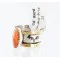 .925 Sterling Silver and 12kt Gold Filled Handmade Certified Authentic Navajo Spiny Oyster Native American Ring  371006924544
