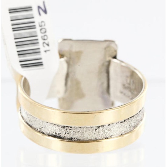 .925 Sterling Silver and 12kt Gold Filled Handmade Certified Authentic Navajo SPINY OYSTER Native American Ring  371013424813 All Products 12605-2 371013424813 (by LomaSiiva)