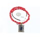 .925 Sterling Silver and 12kt Gold Filled Handmade Certified Authentic Navajo Turquoise, CORAL and LAPIS Native American Necklace 371006952523 .925 Sterling Silver and 12kt Gold Filled Handmade Certified Authentic Navajo Turquoise, CORAL and LAPIS Native American Necklace 371006952523