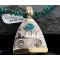 .925 Sterling Silver and 12kt Gold Filled Handmade Certified Authentic Navajo Turquoise Native American Necklace 370922071337 .925 Sterling Silver and 12kt Gold Filled Handmade Certified Authentic Navajo Turquoise Native American Necklace 370922071337