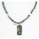 .925 Sterling Silver and 12kt Gold Filled HANDMADE Certified Authentic Navajo Turquoise Native American Necklace 371103153621 .925 Sterling Silver and 12kt Gold Filled HANDMADE Certified Authentic Navajo Turquoise Native American Necklace 371103153621