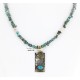 .925 Sterling Silver and 12kt Gold Filled HANDMADE Certified Authentic Navajo Turquoise Native American Necklace 371103153621 .925 Sterling Silver and 12kt Gold Filled HANDMADE Certified Authentic Navajo Turquoise Native American Necklace 371103153621