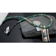 .925 Sterling Silver and 12kt Gold Filled Handmade Certified Authentic Navajo Turquoise Native American Necklace 390645360251