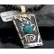 .925 Sterling Silver and 12kt Gold Filled Handmade Certified Authentic Navajo Turquoise Native American Necklace 390648471824