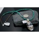 .925 Sterling Silver and 12kt Gold Filled Handmade Certified Authentic Navajo Turquoise Native American Necklace 390679817030