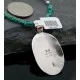.925 Sterling Silver and 12kt Gold Filled Handmade Certified Authentic Navajo Turquoise Native American Necklace 390679817030