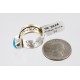 .925 Sterling Silver and 12kt Gold Filled Handmade Certified Authentic Navajo Turquoise Native American Ring 371008900708 .925 Sterling Silver and 12kt Gold Filled Handmade Certified Authentic Navajo Turquoise Native American Ring 371008900708