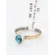 .925 Sterling Silver and 12kt Gold Filled Handmade Certified Authentic Navajo Turquoise Native American Ring 390792701024 .925 Sterling Silver and 12kt Gold Filled Handmade Certified Authentic Navajo Turquoise Native American Ring 390792701024