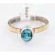 .925 Sterling Silver and 12kt Gold Filled Handmade Certified Authentic Navajo Turquoise Native American Ring 390792701024 .925 Sterling Silver and 12kt Gold Filled Handmade Certified Authentic Navajo Turquoise Native American Ring 390792701024
