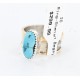 .925 Sterling Silver and 12kt Gold Filled Handmade Certified Authentic Navajo Turquoise Native American Ring 390816426919 .925 Sterling Silver and 12kt Gold Filled Handmade Certified Authentic Navajo Turquoise Native American Ring 390816426919