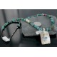 .925 Sterling Silver and 12kt Gold Filled Handmade Certified Authentic NavajoONE Mountain Turquoise Native American Necklace 390726392558
