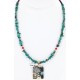 .925 Sterling Silver and 12kt Gold Filled Handmade Chief HEAD Certified Authentic Navajo Turquoise Native American Necklace 371044617005 .925 Sterling Silver and 12kt Gold Filled Handmade Chief HEAD Certified Authentic Navajo Turquoise Native American Necklace 371044617005